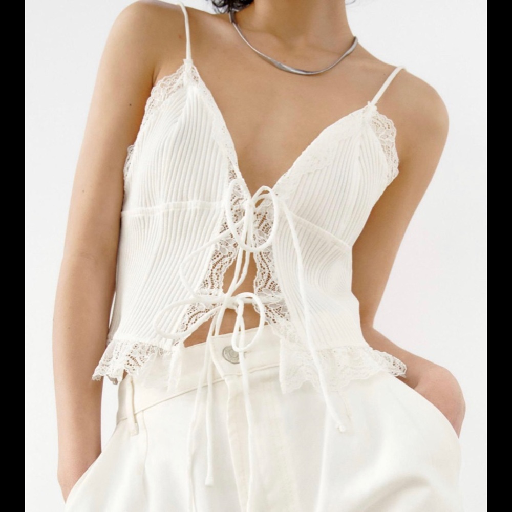 Zara Tie Front Tank!